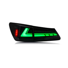 Load image into Gallery viewer, inginuity time LED RGB Tail Lights for Lexus IS250 IS350 ISF 2006-2013 APP Control Rear Lamps Assembly