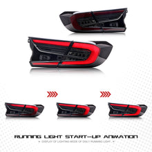 Load image into Gallery viewer, inginuity time LED Tail Lights for Honda Accord 10th Gen 2018-2022 Animation Sequential Indicator Rear Lamp Assembly Accessary