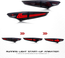 Load image into Gallery viewer, inginuity time LED Lexus Tail Lights for Toyota Highlander 2020 2021 2022 2023 Sequential Indicator Start Up Animation Smoked Rear Lamps Assembly Accessary