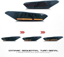 Load image into Gallery viewer, Inginuity Time LED Tail Lights For Toyota Camry 2018-2024 With Running Light DRL Brake Turn Signal Reverse Lights Rear Lamps Assembly