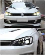 Load image into Gallery viewer, inginuity time LED Headlights for VW Volkswagen Golf 7 MK7 2014-2017 Start Up Animation Sequential Indicator Front Lamp Assembly