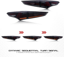 Load image into Gallery viewer, inginuity time LED Lexus Tail Lights for Toyota Highlander 2020 2021 2022 2023 Sequential Indicator Start Up Animation Smoked Rear Lamps Assembly Accessary