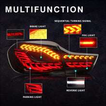 Load image into Gallery viewer, inginuity time LED Tail Lights for BMW M4 GTS F32 F33 F82 F36 F82 F83 2014-2020 Sequential Indicator Start Up Animation Rear Lamp Assembly