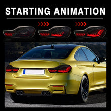 Load image into Gallery viewer, inginuity time LED Tail Lights for BMW M4 GTS F32 F33 F82 F36 F82 F83 2014-2020 Sequential Indicator Start Up Animation Rear Lamp Assembly