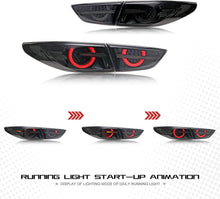 Load image into Gallery viewer, inginuity time LED Tail Lights for Mazda 3 2019 2020 2021 2022 Sedan Axela Start-up Animation Taillights Rear Lamps Accessary