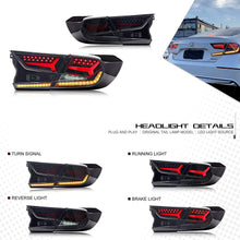 Load image into Gallery viewer, inginuity time LED Tail Lights for Honda Accord 10th Gen 2018 2019 2020 2021 2022 Animation DRL Sequential Indicator Rear Lamp Assembly
