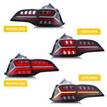 Load image into Gallery viewer, inginuity time LED Fishbone Sequential Tail Lights for Tesla Model 3 Model Y 2017-2022 Start Up Animation Rear Lamps