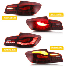 Load image into Gallery viewer, inginuity time LED GTS Tail Lights for BMW 5 Series F10 F18 2011-2017 Start Up Animation Sequential Turn Signal Accessary