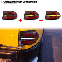 Load image into Gallery viewer, inginuity time LED Tail Lights for Toyota FJ Cruiser 2007-2014 Start-up Animation DRL Sequential Indicator Rear Lamp Assembly