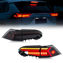 Load image into Gallery viewer, inginuity time LED Tail Lights for Toyota RAV4 2019-2023 Sequential Indicator Smoked Start-up Animation Rear Lamps