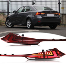 Load image into Gallery viewer, inginuity time LED Tail Lights with Trunk Lamp for Lexus 2014 2015 IS250 2016 2017 IS200t 2016-2020 IS300 2014-2020 IS350 Start Up Animation Sequential Facelift Lamps