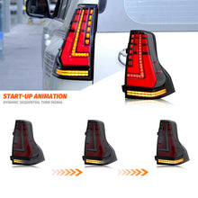 Load image into Gallery viewer, inginuity time Tail Light Assembly for Lexus GX400 GX460 2010-2023 Sequential Indicator Dynamic Animation Rear Lamps Assembly