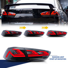 Load image into Gallery viewer, inginuity time LED Tail Lights for Mitsubishi Lancer & EVO X 2008-2017 Start Up Animation Sequential Rear Lamps