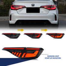 Load image into Gallery viewer, inginuity time LED Sequential Tail Lights for Honda Civic 11th Gen 2022 2023 V2 Rear Lamps