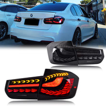 Load image into Gallery viewer, inginuity time LED Tail Lights Sequential Indicator for 2012-2018 BMW F30 F35 F80 M3 Blue Start Up Animation Rear Lamp Assembly