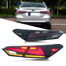 Load image into Gallery viewer, inginuity time Nike LED Tail Lights for Toyota Camry 2018-2024 Rear Lamps Start Up Animation DRL Brake Turn Signal Assembly