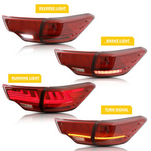 Load image into Gallery viewer, inginuity time LED Lexus Tail Lights for Toyota Highlander 2014-2018 Start up Animation Sequential Indicator Rear Lamps Assembly