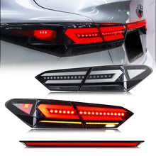 Load image into Gallery viewer, inginuity time LED Audi Tail Lights & Trunk Lamp for Toyota 8th GEN Camry 2018-2023 SE LE TRD Start-up Animation Sequential Indicator Rear Lamps