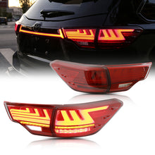 Load image into Gallery viewer, inginuity time LED Lexus Tail Lights for Toyota Highlander 2014-2018 Start up Animation Sequential Indicator Rear Lamps Assembly