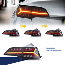 Load image into Gallery viewer, inginuity time LED Fishbone Sequential Tail Lights for Tesla Model 3 Model Y 2017-2022 Start Up Animation Rear Lamps
