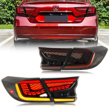 Load image into Gallery viewer, inginuity time LED Tail Lights for Honda Accord 10th Gen 2018-2022 Animation Rear Lamps Black