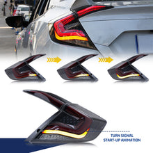 Load image into Gallery viewer, inginuity time LED Tail Lights for Honda Civic 10Th Gen 2016-2021 DRL Start Up Animation Rear Lamp Assembly