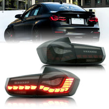 Load image into Gallery viewer, inginuity time GTS Style OLED Tail Lights For BMW 3 Series M3 F30 F35 F80 2012-2018 Start Up Animations Rear Lamps