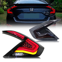 Load image into Gallery viewer, inginuity time LED Tail Lights for Honda Civic 10Th Gen 2016-2021 DRL Start Up Animation Rear Lamp Assembly