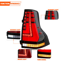 Load image into Gallery viewer, inginuity time Tail Light Assembly for Lexus GX400 GX460 2010-2023 Sequential Indicator Dynamic Animation Rear Lamps Assembly