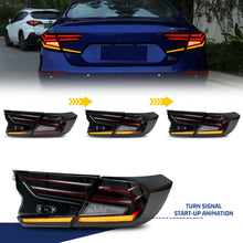 Load image into Gallery viewer, inginuity time LED V1 Tail Lights for Honda Accord 10th Gen 2018-2024 Animation DRL Sequential Indicator Rear Lamp Assembly