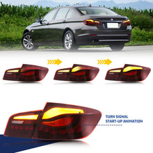 Load image into Gallery viewer, inginuity time LED GTS Tail Lights for BMW 5 Series F10 F18 2011-2017 Start Up Animation Sequential Turn Signal Accessary
