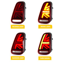 Load image into Gallery viewer, inginuity time LED Tail Lights for BWM Mini Cooper R50 R52 R53 2001-2006 Sequential Rear Lamps