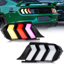 Load image into Gallery viewer, inginuity time LED 2023+ Tail Lights for Ford Mustang 2015-2022 6th GEN 5 Modes Start-up Animation Sequential Signal Rear Lamps Assembly
