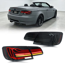 Load image into Gallery viewer, inginuity time LED CSL Tail Lights for BMW 3-Series E93 325i 330i 335i M3 S65 N54/55 2007-2013 Convertible Start-up Animation Sequential Turn Signal Rear Lamps Assembly
