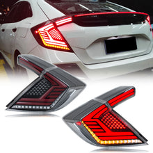 Load image into Gallery viewer, inginuity time LED Tail Lights for Honda Civic Hatchback 2016-2021 10th Gen Type-R Clear Start-up Animation Sequential Turn Signal Rear Lamps Assembly
