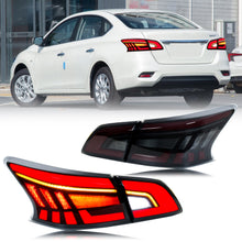 Load image into Gallery viewer, inginuity time LED Tail Lights for Nissan Sentra Sylphy Nismo 2013-2019 B17 Start-up Animation Sequential Turn Signal Rear Lamps Assembly
