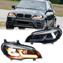 Load image into Gallery viewer, inginuity time LED Headlights for BMW X5 E70 2007-2013 Full LED Start-up Animation Sequential Turn Signal Front Lamps Assembly
