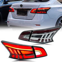 Load image into Gallery viewer, inginuity time LED Tail Lights for Nissan Sentra Sylphy Nismo 2013-2019 B17 Start-up Animation Sequential Turn Signal Rear Lamps Assembly

