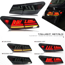 Load image into Gallery viewer, inginuity time LED Tail Lights For Lexus ES350 ES300H 2007-2012 With Sequential Indicator Rear Lamp Assembly
