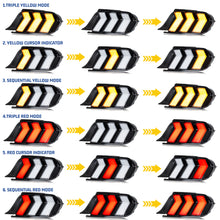 Load image into Gallery viewer, inginuity time LED 2023+ Tail Lights for Ford Mustang 2015-2022 6th GEN 5 Modes Start-up Animation Sequential Signal Rear Lamps Assembly
