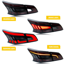 Load image into Gallery viewer, inginuity time LED Tail Lights for Nissan Sentra Sylphy Nismo 2013-2019 B17 Start-up Animation Sequential Turn Signal Rear Lamps Assembly

