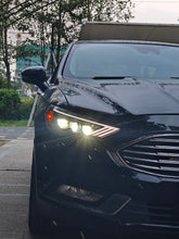 Load image into Gallery viewer, inginuity time LED Triple Beam Headlights for Ford Fusion Mondeo 2017-2020 Start-up Animation Sequential Indicator Front Lamps Assembly
