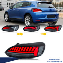 Load image into Gallery viewer, inginuity time LED Tail Lights for Volkswagen VW Scirocco 3 TSI TDI R 2009-2014 Start-up Animation Sequential Turn Signal Rear Lamps Assembly
