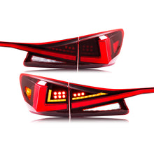 Load image into Gallery viewer, inginuity time LED Tail Lights &amp; Middle Lamp for Lexus IS250 IS350 ISF 2006-2013 Red Start-up Animation Sequential Turn Signal Facelift Rear Lamps Assembly Accessary…

