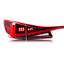 Load image into Gallery viewer, inginuity time LED Tail Lights &amp; Middle Lamp for Lexus IS250 IS350 ISF 2006-2013 Red Start-up Animation Sequential Turn Signal Facelift Rear Lamps Assembly Accessary…
