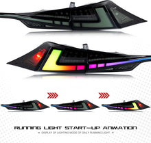 Cargar imagen en el visor de la galería, inginuity time LED RGB Tail Lights &amp; Middle Lamp for Lexus IS250 IS350 ISF IS200t IS300 2014-2020 3IS 3D Rear Lamps APP Control Start-up Animation Sequential Turn Signal Facelift Accessary Assembly
