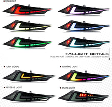Cargar imagen en el visor de la galería, inginuity time LED RGB Tail Lights &amp; Middle Lamp for Lexus IS250 IS350 ISF IS200t IS300 2014-2020 3IS 3D Rear Lamps APP Control Start-up Animation Sequential Turn Signal Facelift Accessary Assembly
