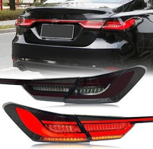 Load image into Gallery viewer, inginuity time  LED BMW Tail Lights &amp; Trunk Lamp for Toyota 8th GEN Camry 2018-2023 SE LE TRD Start-up Animation Sequential Indicator Rear Lamps
