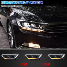 Load image into Gallery viewer, inginuity time LED Headlights for Volkswagen VW Passat B8 2014-2018 Sequential Turn Signal Projector Front Lamps Assembly
