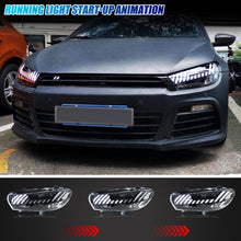 Load image into Gallery viewer, inginuity time LED Headlights for Volkswagen VW Scirocco 3 TSI TDI R 2009-2014 Start-up Animation Sequential Turn Signal Front Lamps Assembly
